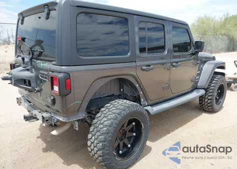 2018 Jeep Wrangler Unlimited Sahara 4X4 z USA, uszkodzony, nr VIN 1C4HJXEG0JW329763